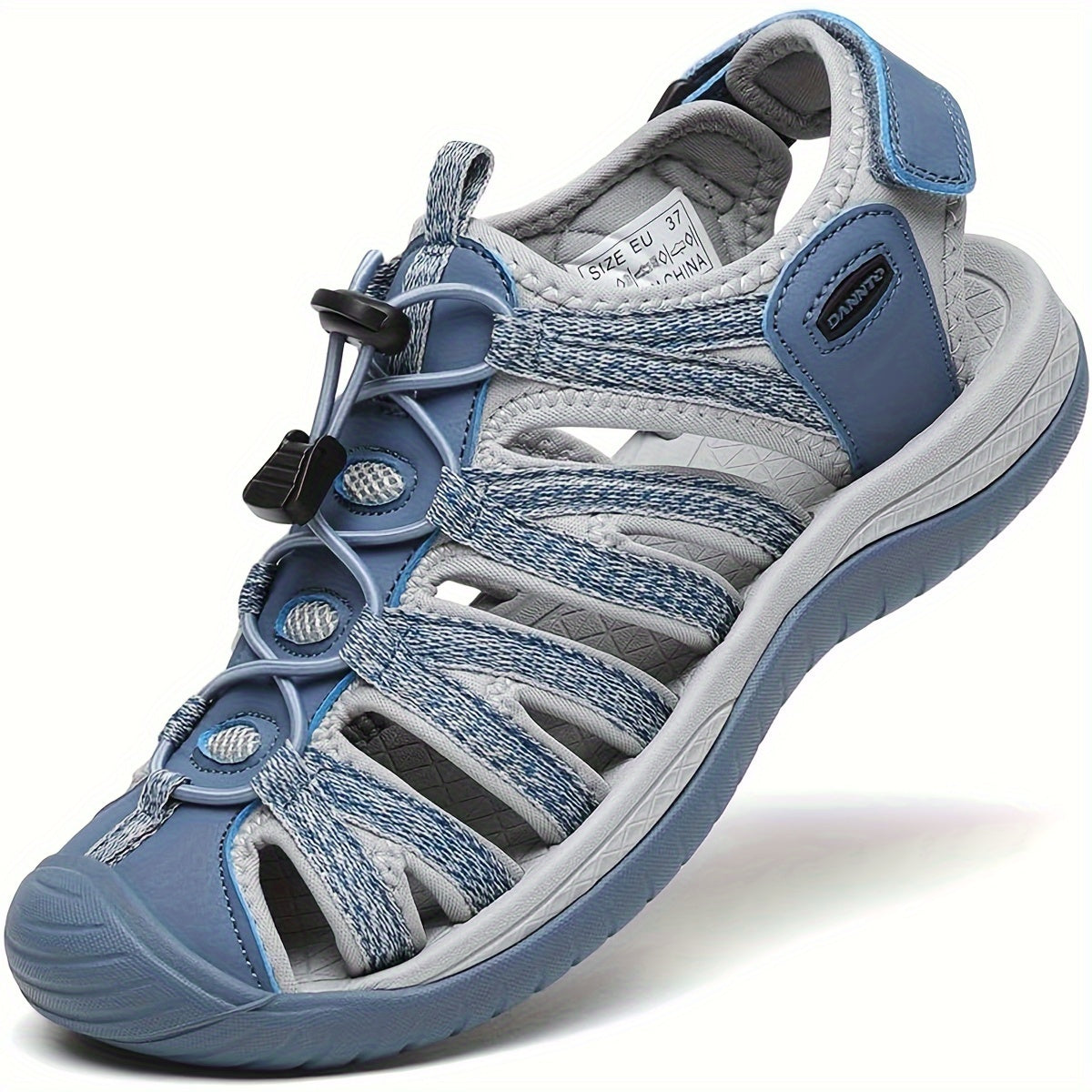 Women's Closed Toe Hiking Sandals with Adjustable Straps
