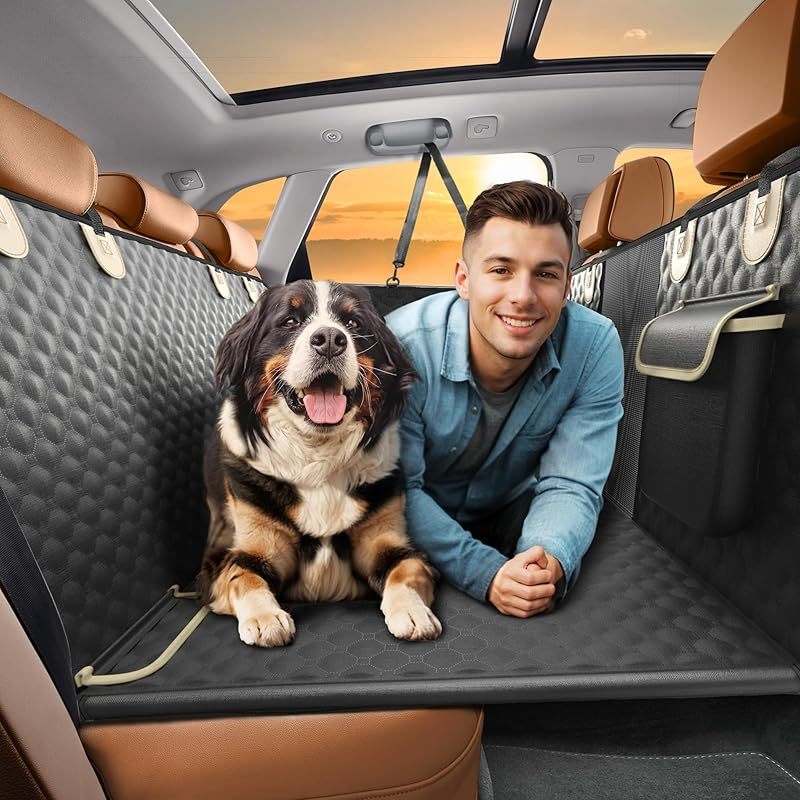 Heavy Duty Waterproof SHARLOVY Dog Car Seat Cover XL