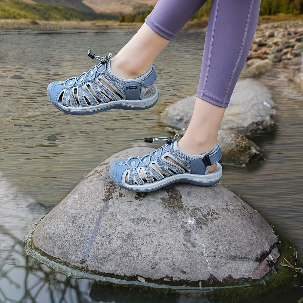 Women's Closed Toe Hiking Sandals with Adjustable Straps