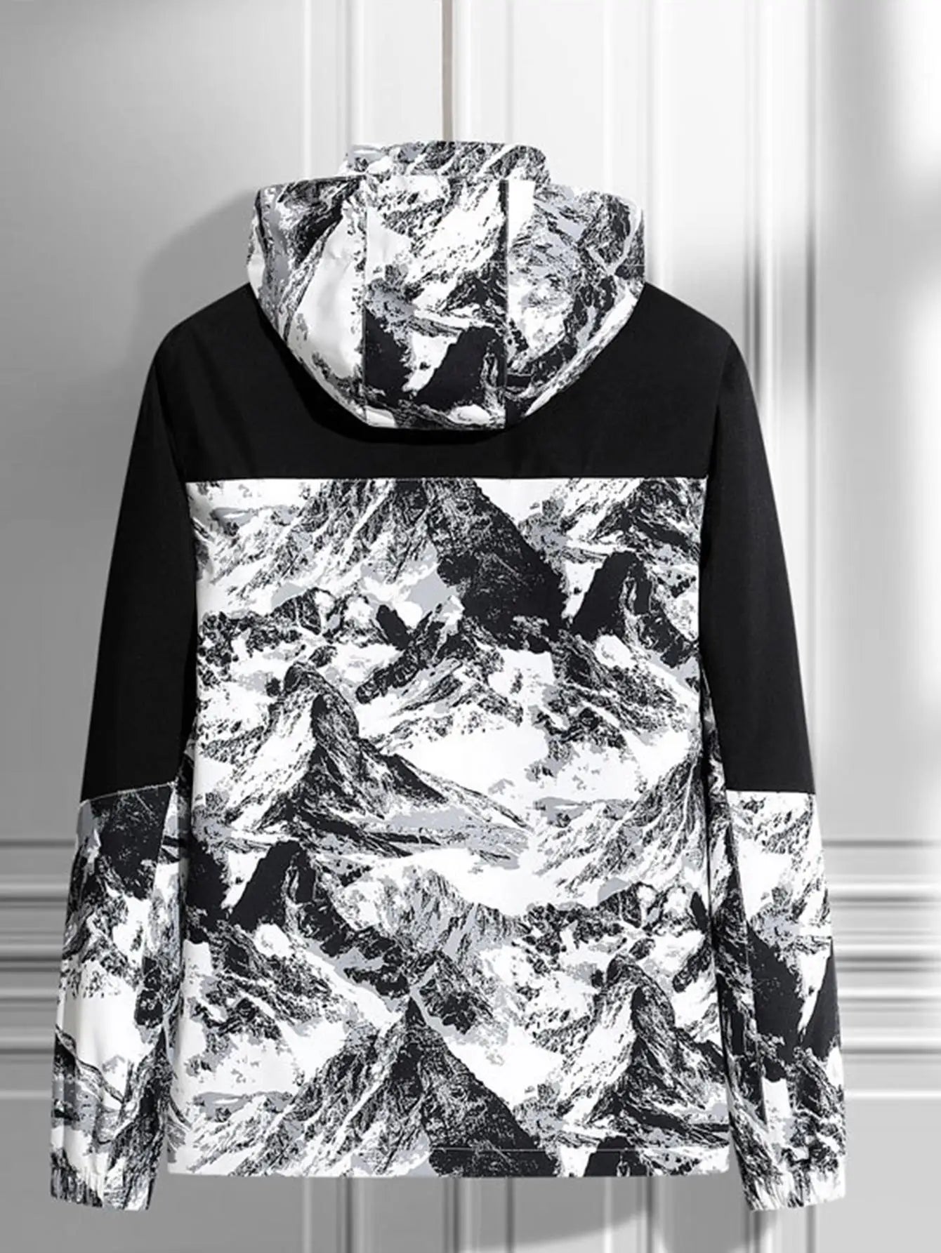 New Men's Hooded Jacket Lightweight Breathable Windproof Waterproof Outdoor Coat