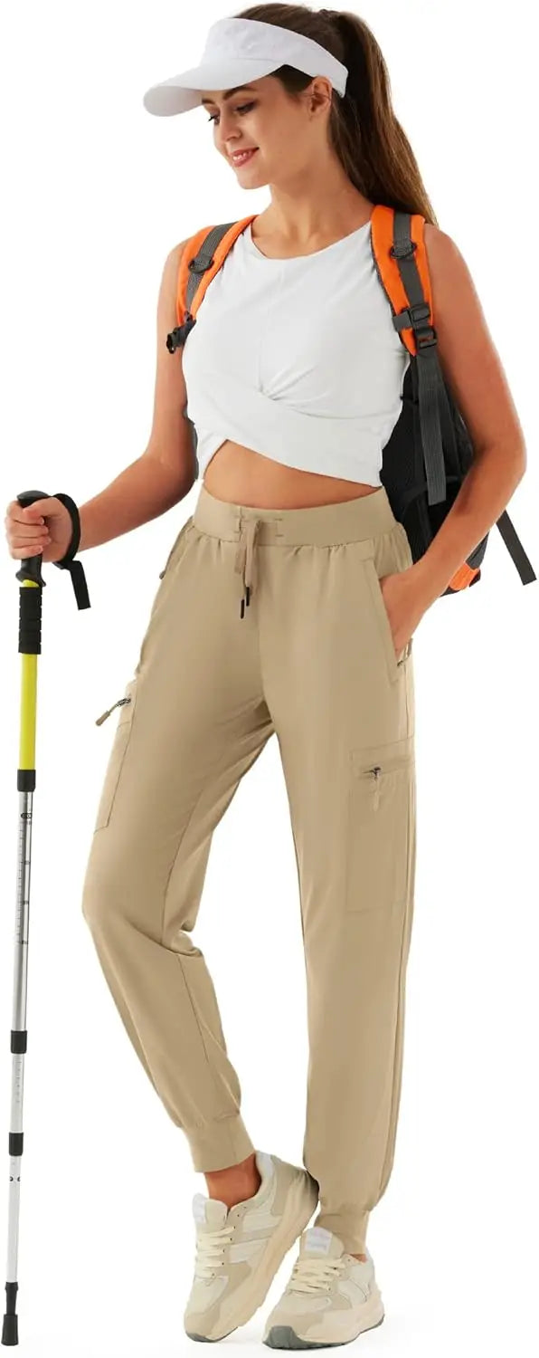 Women's Cargo Joggers Lightweight Quick Dry Hiking Pants