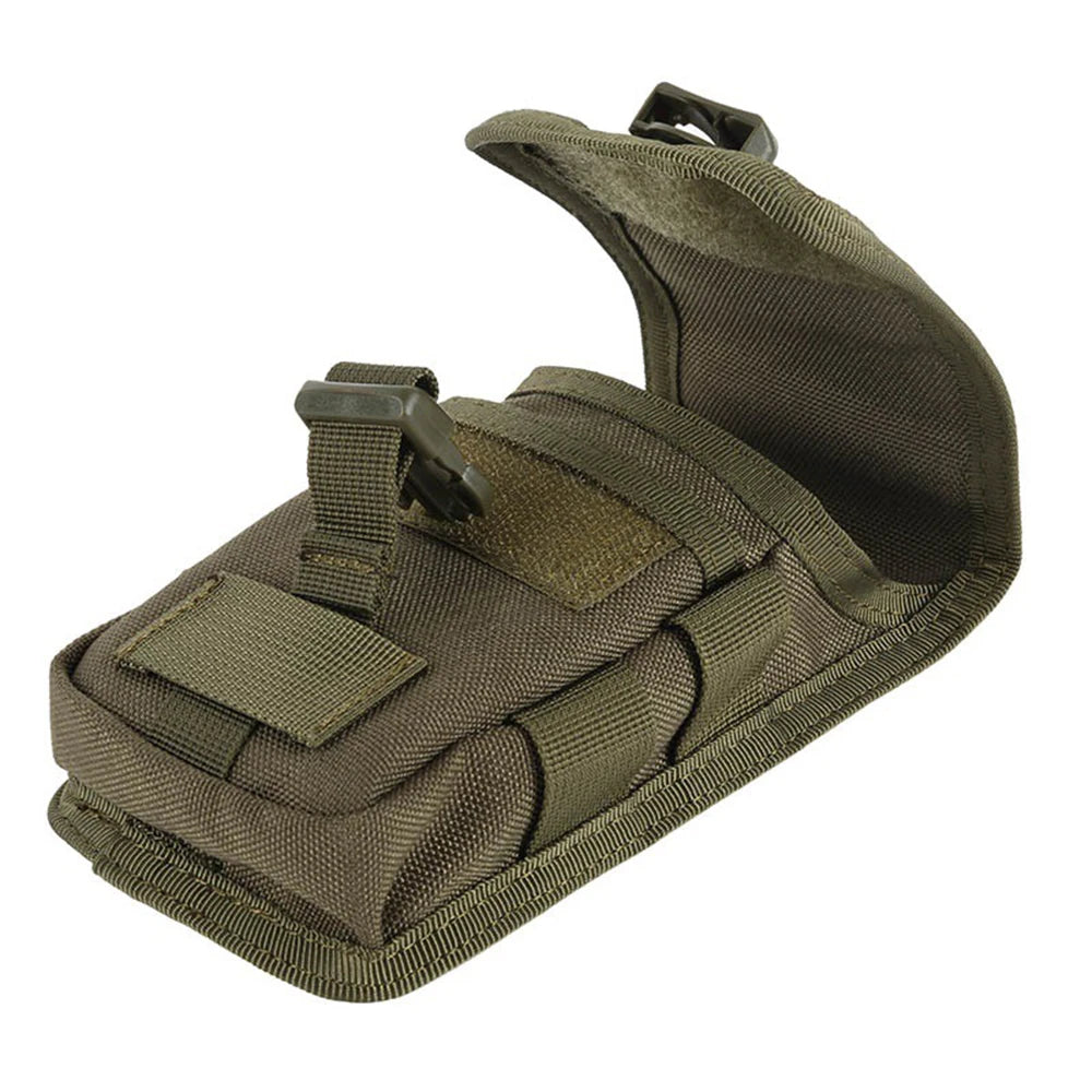 Tactical Double-Layer Phone Pouch Hunting Camouflage Molle Bags