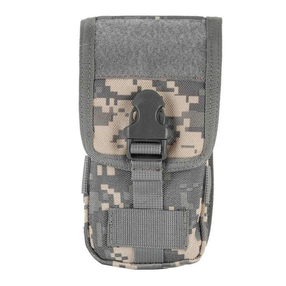 Tactical Double-Layer Phone Pouch Hunting Camouflage Molle Bags