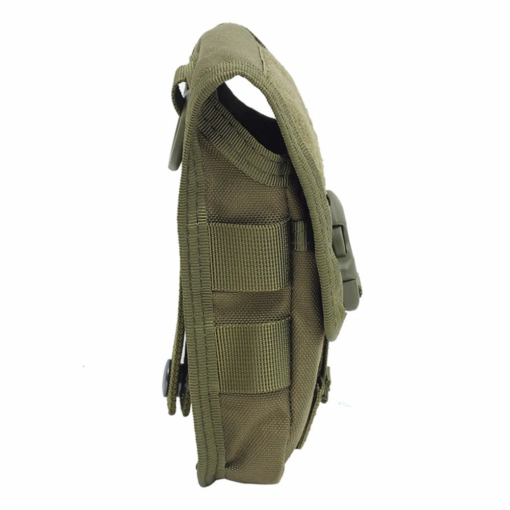 Tactical Double-Layer Phone Pouch Hunting Camouflage Molle Bags