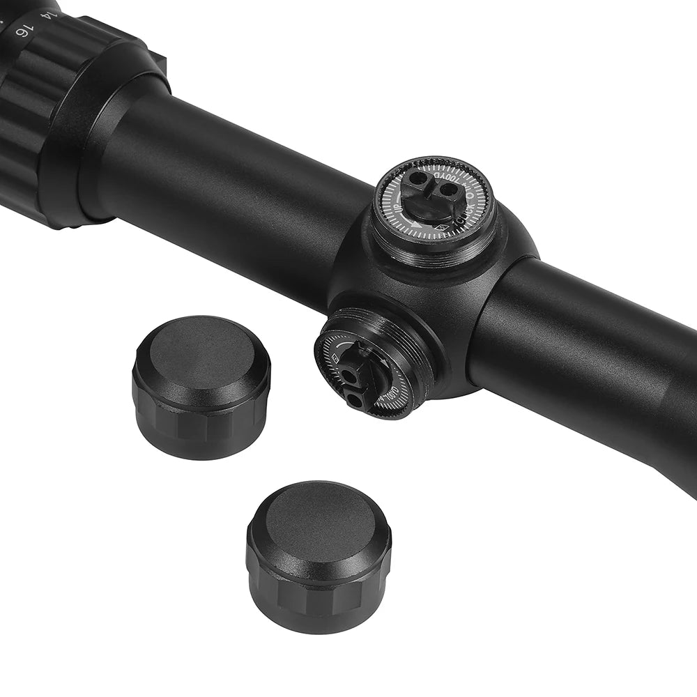 4-16X40 AOEG Rifle Scopes Red and Green Illuminated Sight