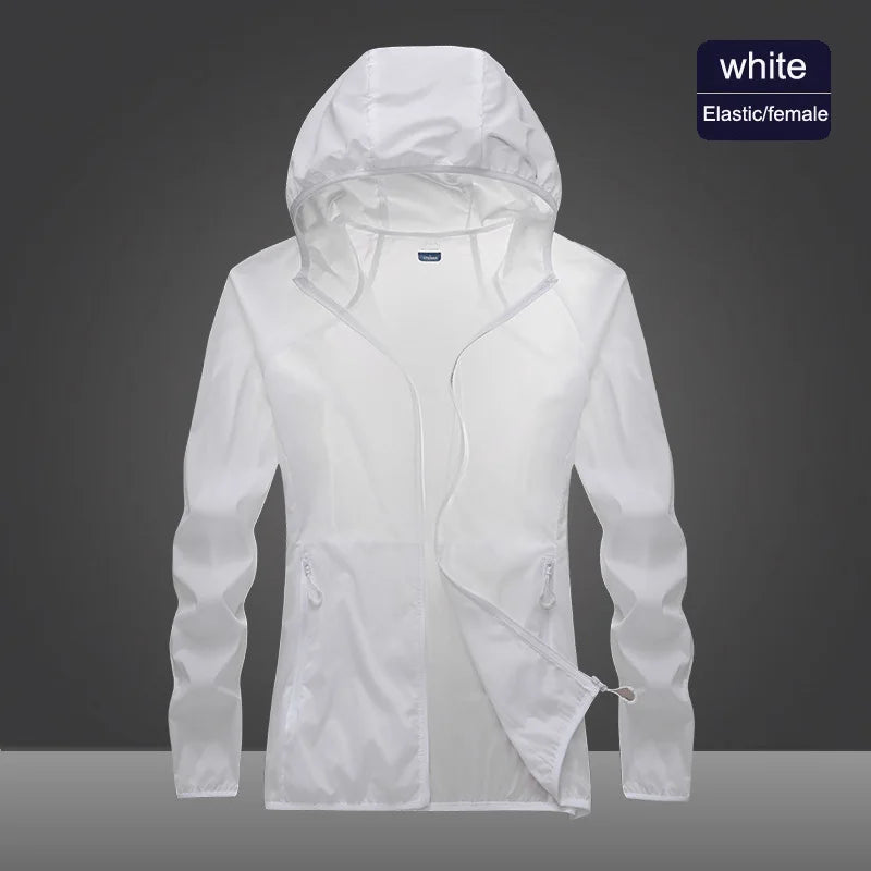 2023 Pocket Quick-Drying Sun Protection Jacket Ultrathin Windbreaker for Cycling Running Camping
