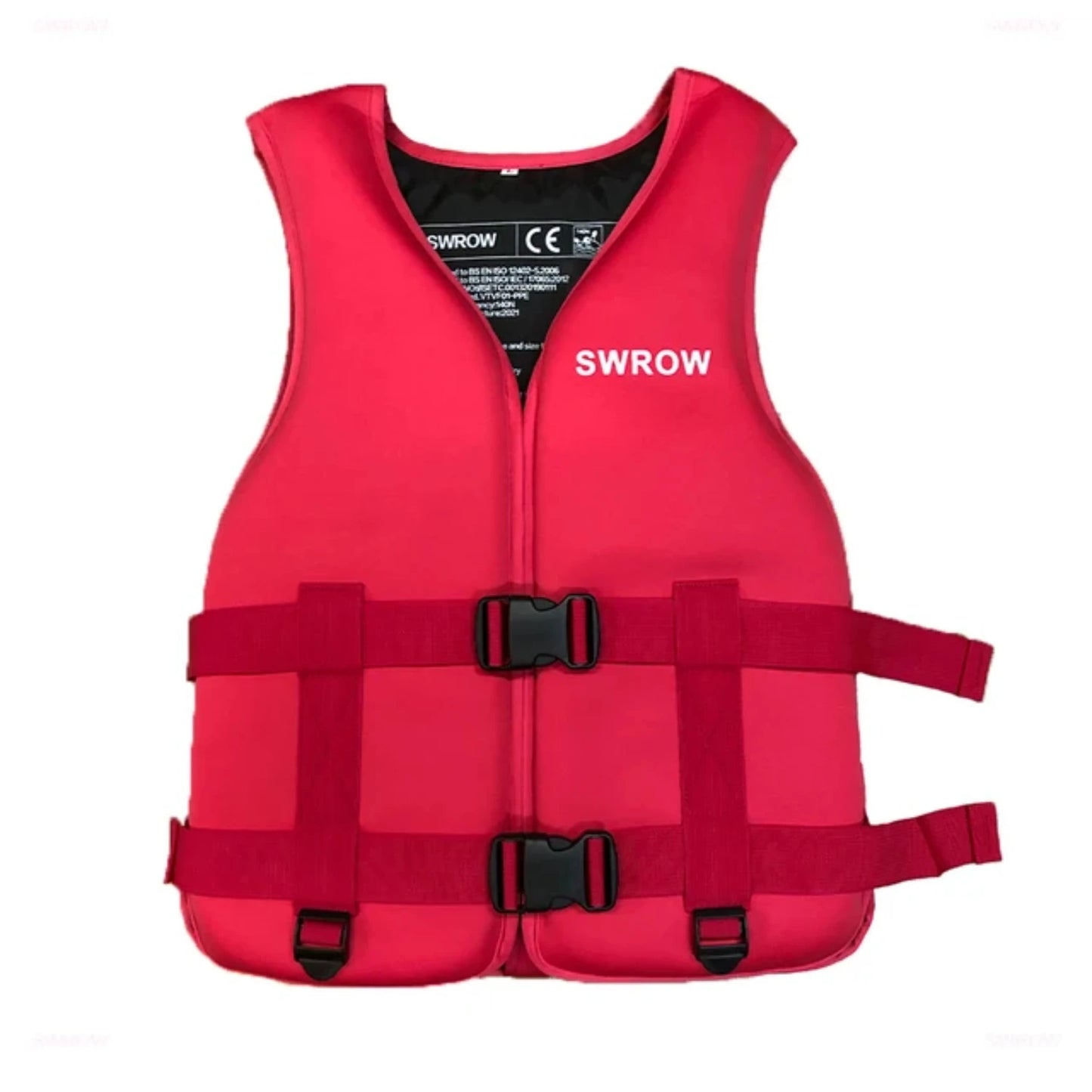Neoprene Life Jacket Adult Survival Swimsuit Kayak Rafting