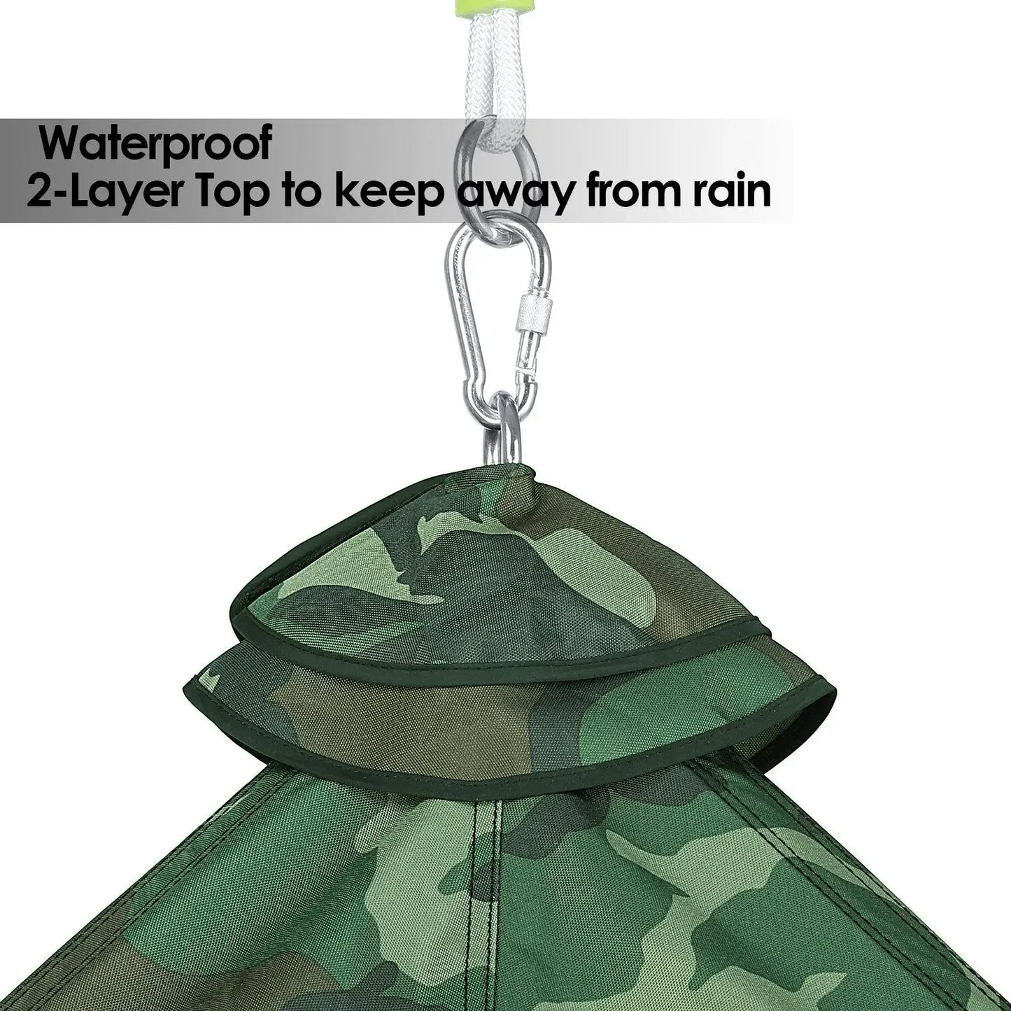 Hanging Tree Tent Indoor Outdoor Waterproof Ceiling Pod Portable Hang Out Huggle Pod Play Tent with Light String