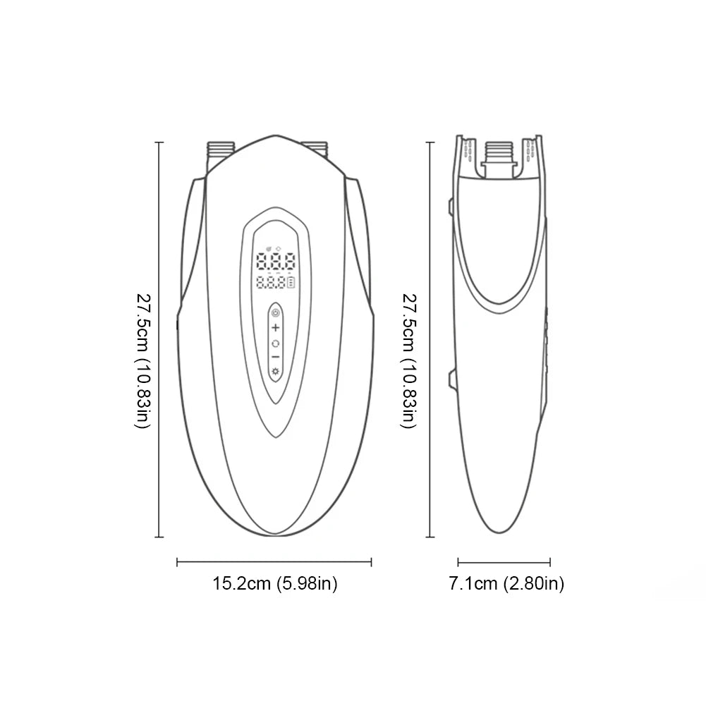 20PSI SUP Boat Inflatable Pump with Auto Shut Off Electric Air Pump