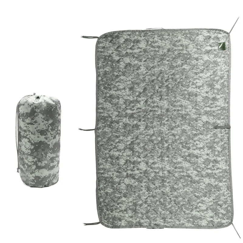 Military Army Camping Blanket Tactical Woobie Blanket Gear