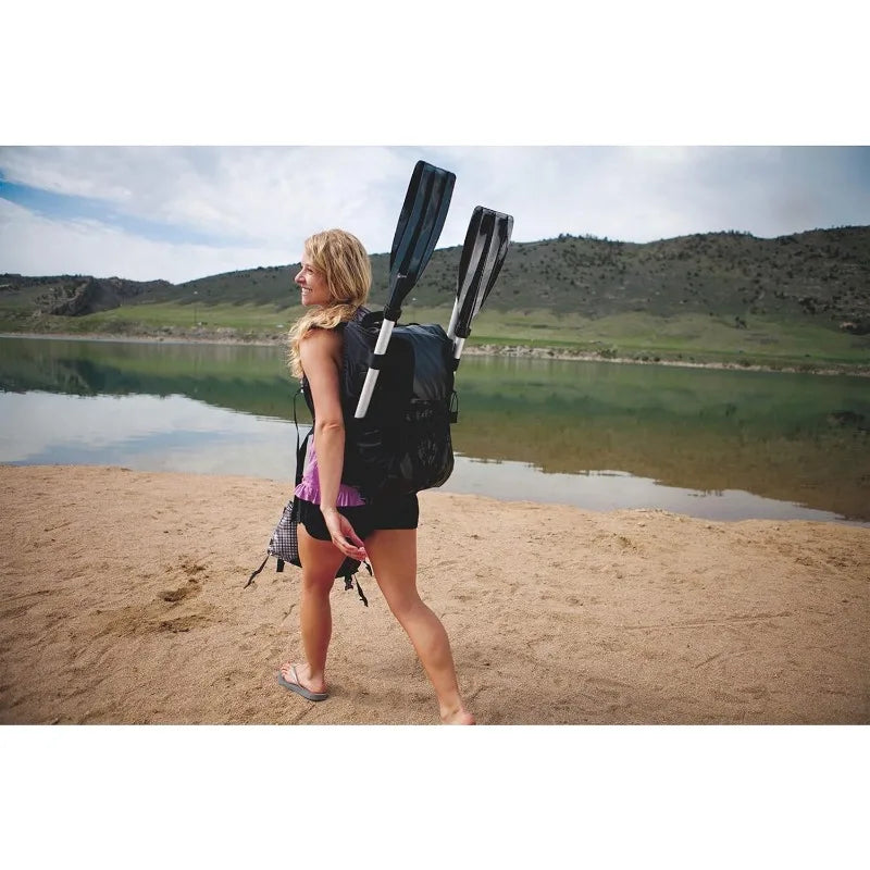 Sevylor QuickPak K1 1-Person Inflatable Kayak Folds Into Backpack