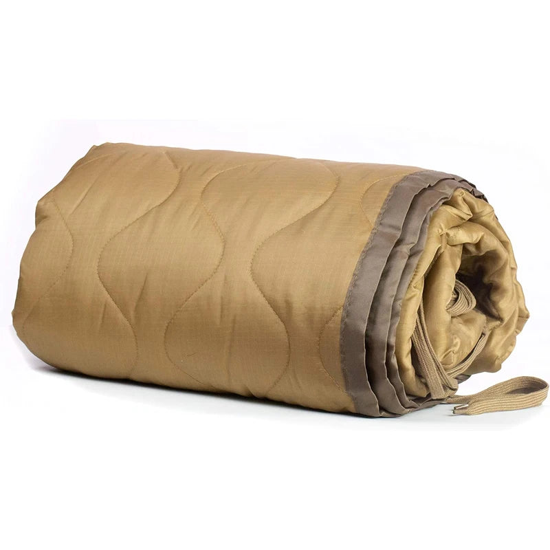 Military Army Camping Blanket Tactical Woobie Poncho Liner