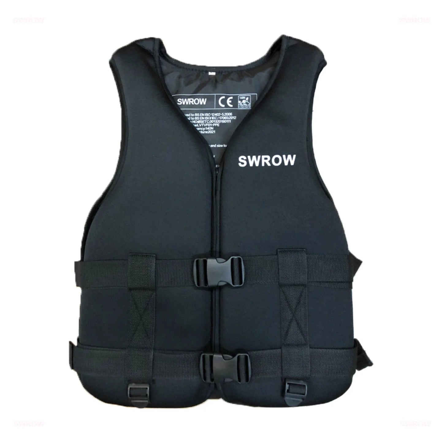 Neoprene Life Jacket Adult Survival Swimsuit Kayak Rafting