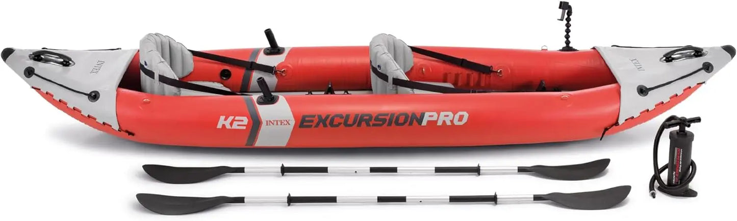 Excursion Pro Inflatable Kayak Series with Deluxe Paddles