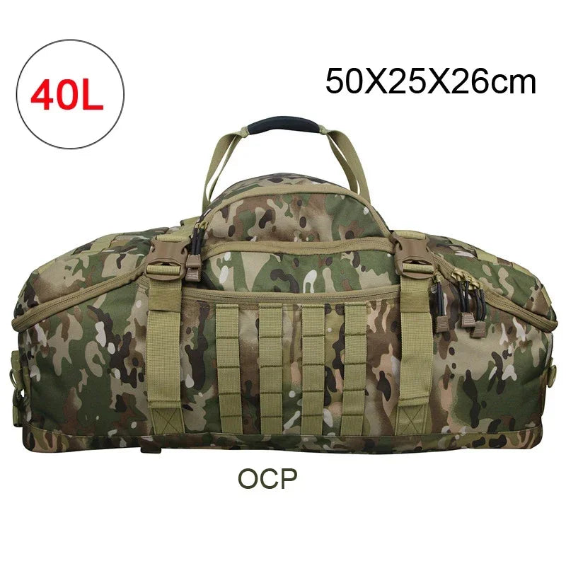 40L 60L 80L Sport Travel Bag Molle Tactical Backpack
