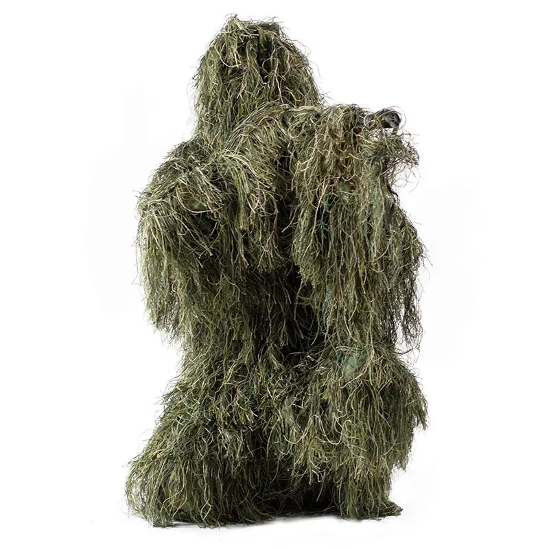 Camouflage Clothing 3D Withered Grass Ghillie Suit 5 PCS