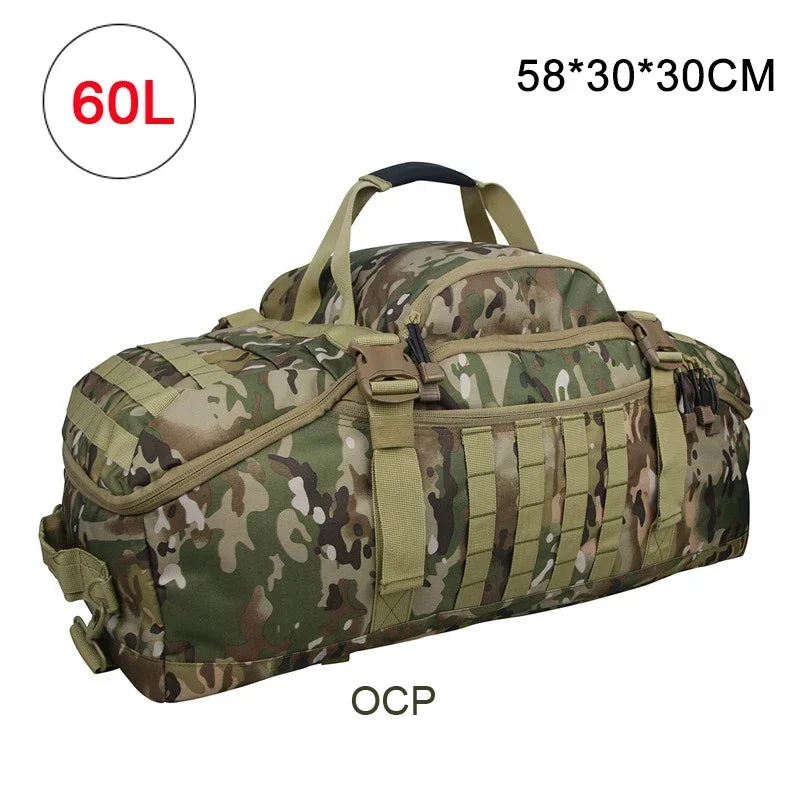 40L 60L 80L Sport Travel Bag Molle Tactical Backpack