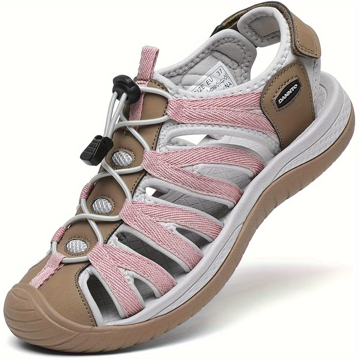 Women's Closed Toe Hiking Sandals with Adjustable Straps
