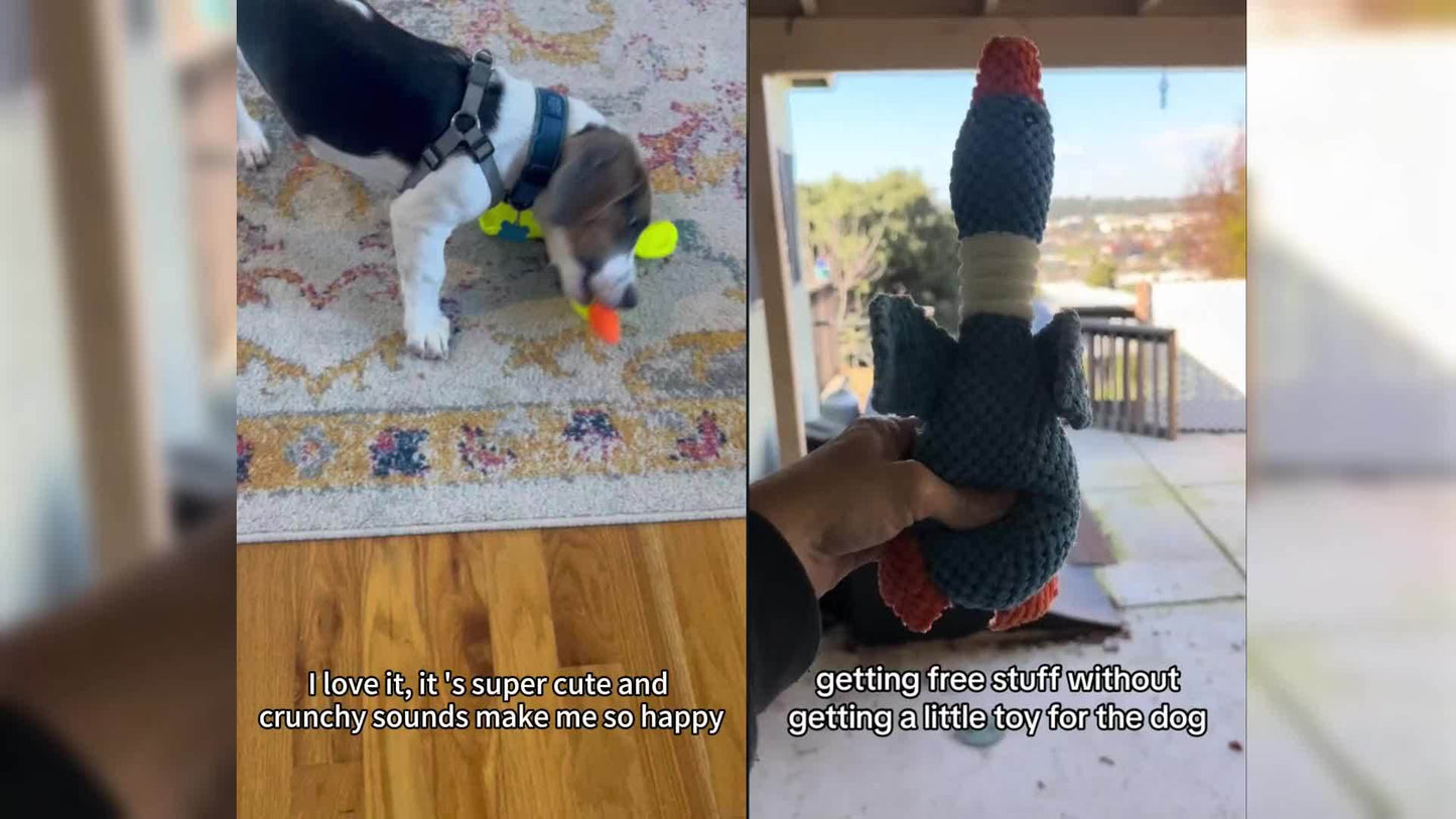 Vitscan Upgraded Goose Dog Toys For Aggressive Chewers