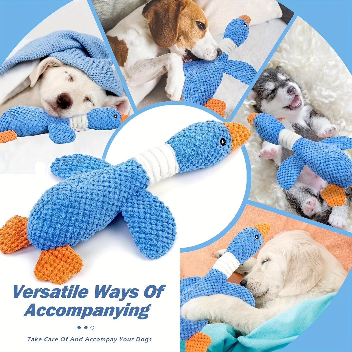 Vitscan Upgraded Goose Dog Toys For Aggressive Chewers