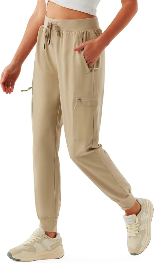 Women's Cargo Joggers Lightweight Quick Dry Hiking Pants