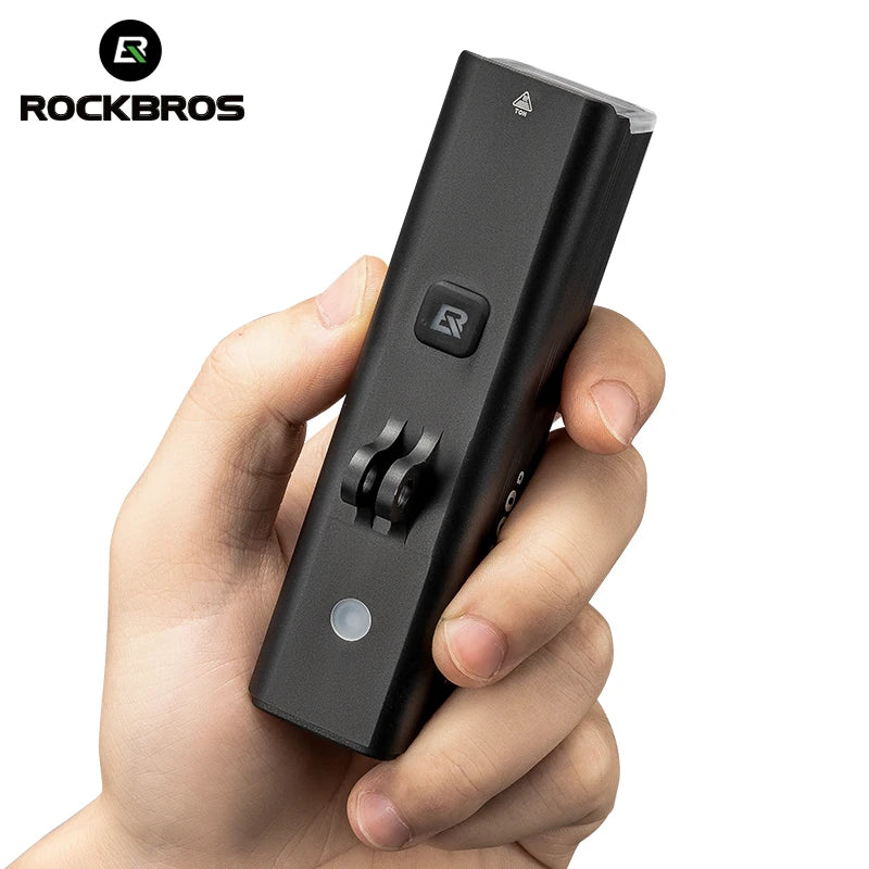 ROCKBROS Bicycle Light 1500LM Aluminum Alloy Type-C Charging Smart Bike Front Lights