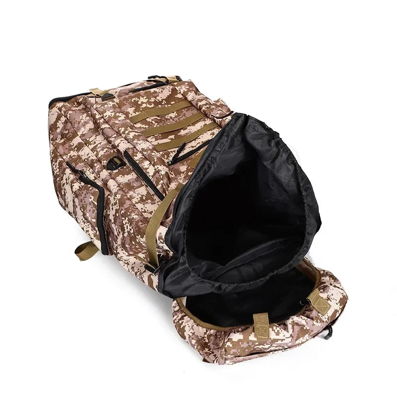 80L/100L Mountaineering Bag Tactical Backpack for Outdoors