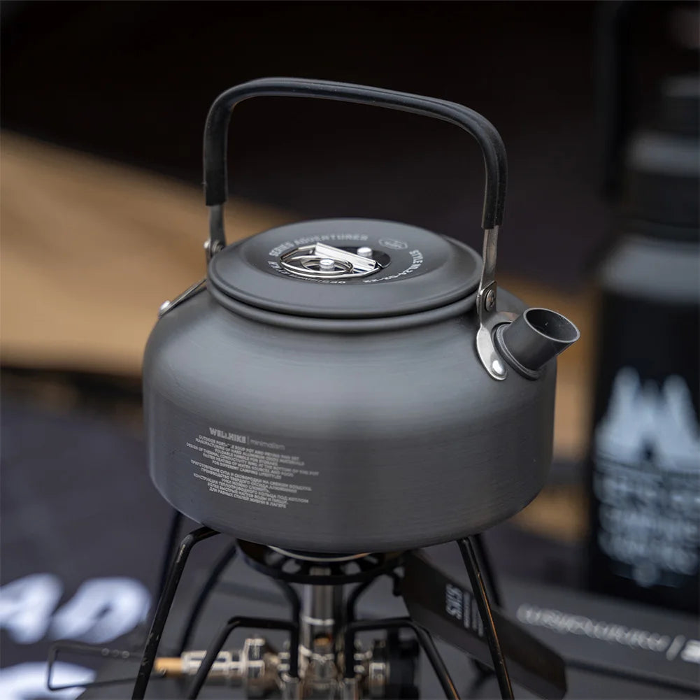 3Pcs/Set Camping Cookware Set Aluminum Alloy Portable Cookware Kit