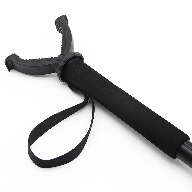 Aluminum Hunting Shooting Accessory V Shaped Rotating Yoke Monopod