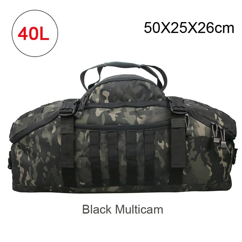 40L 60L 80L Sport Travel Bag Molle Tactical Backpack