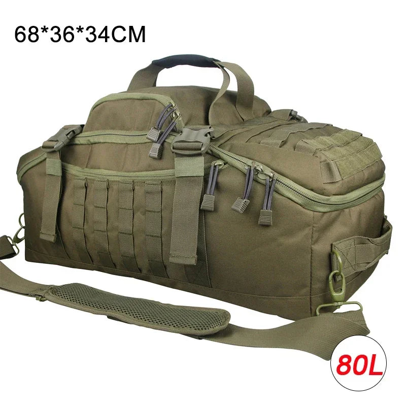 40L 60L 80L Sport Travel Bag Molle Tactical Backpack