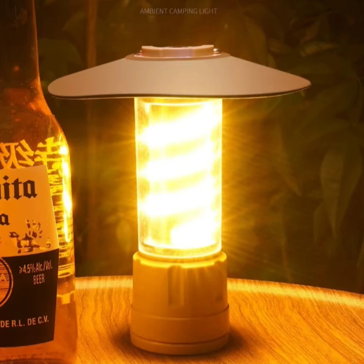 Portable Long-Range Camping Light for Outdoor and Tent Use