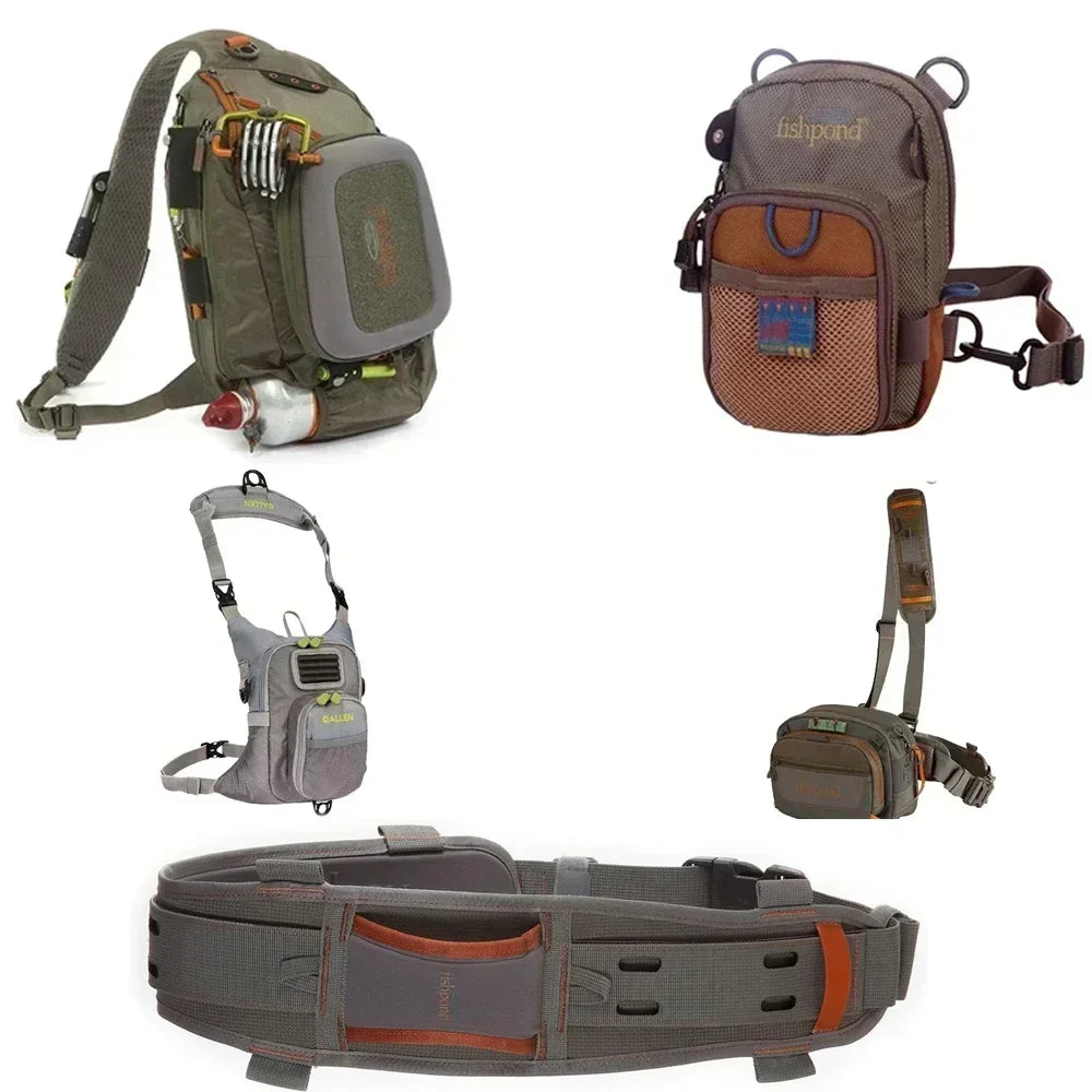 Waist Pack Fly Fishing Chest Pack Wader Belt Wading Sling