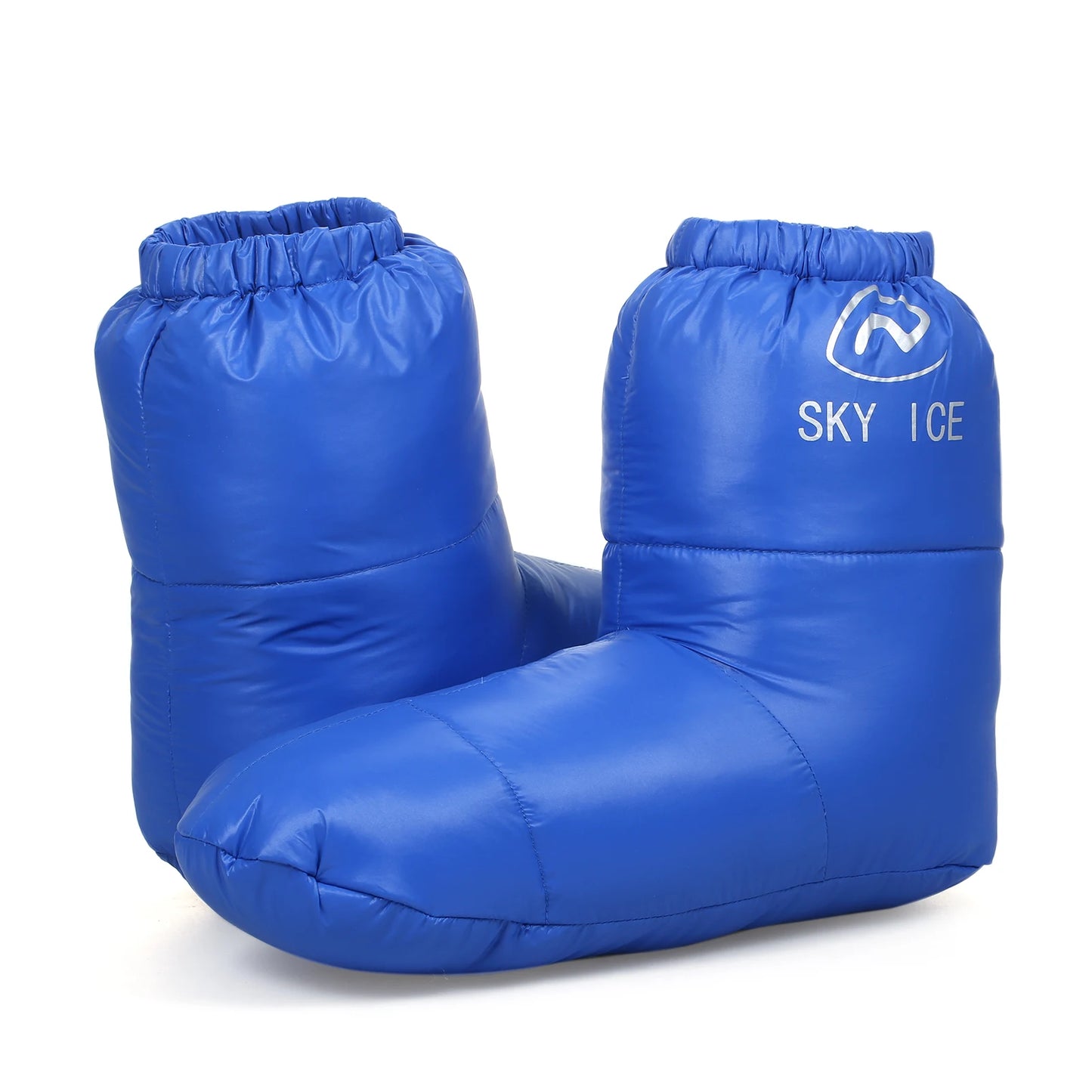 Winter Warm Duck Down Slippers Boots for Men Women