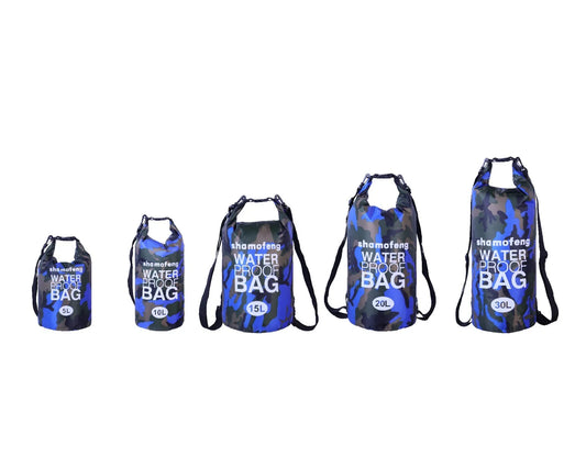 Waterproof Dry Bag Combo 20L 30L Roll Top Dry Storage Bag