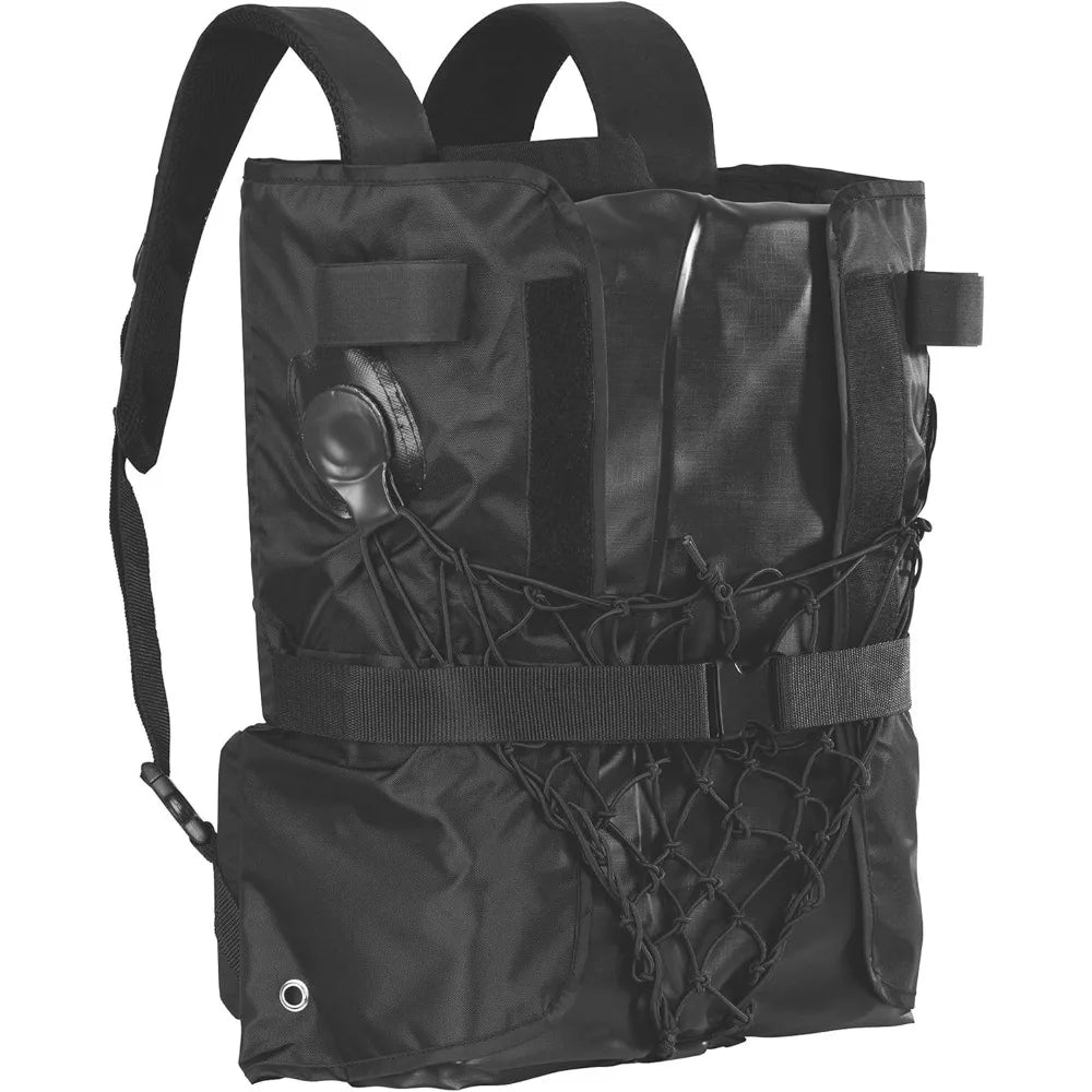QuickPak K1 1-Person Inflatable Kayak Folds into Backpack
