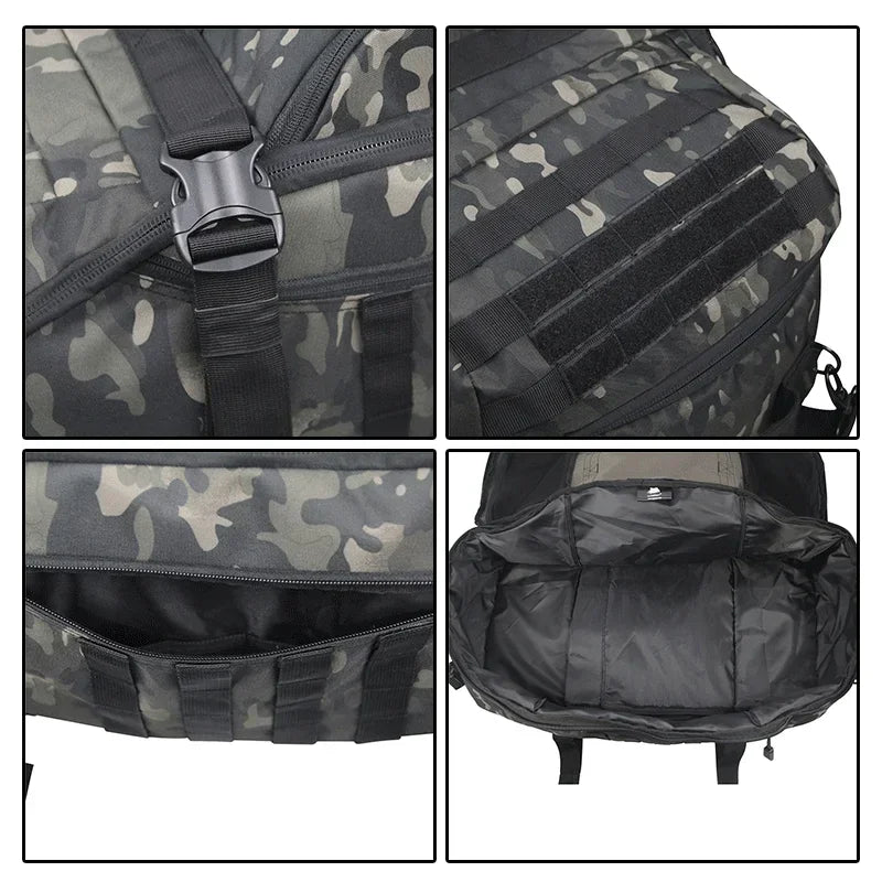 40L 60L 80L Sport Travel Bag Molle Tactical Backpack