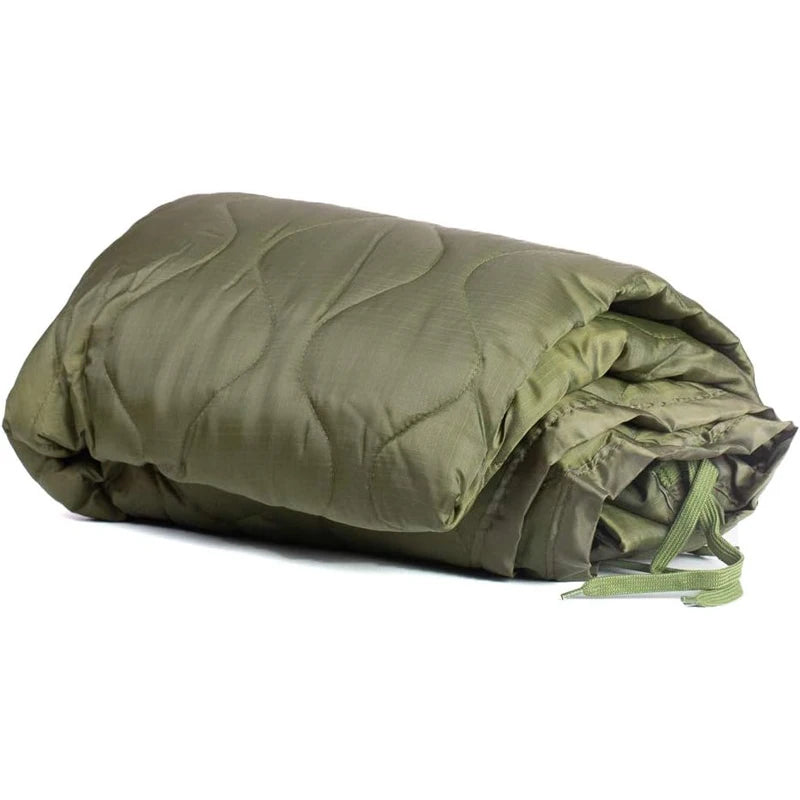 Military Army Camping Blanket Tactical Woobie Poncho Liner
