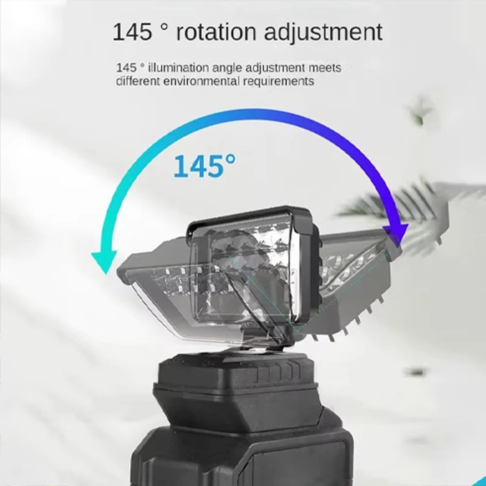 Led Light For Makita Battery 4In Portable Spotlight Tool
