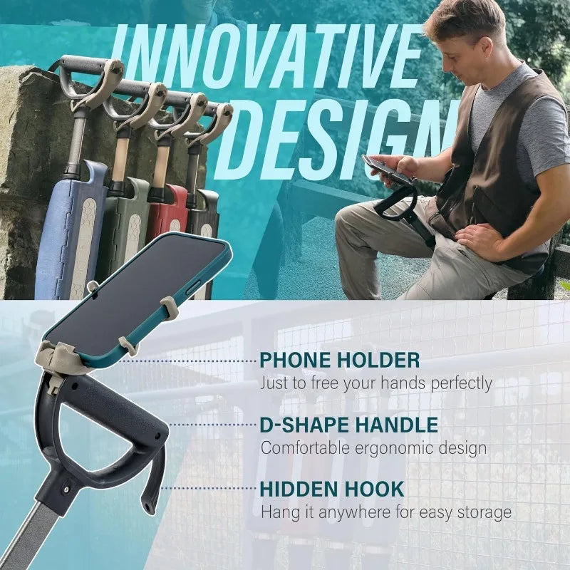 Portable Trekking Hiking Pole Ta-Da Chair Series 2 PRO