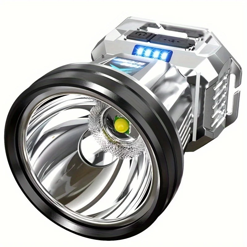 Outdoor Long-Life Strong Light Headlight Led Head-Mounted Rechargeable Night Fishing Light