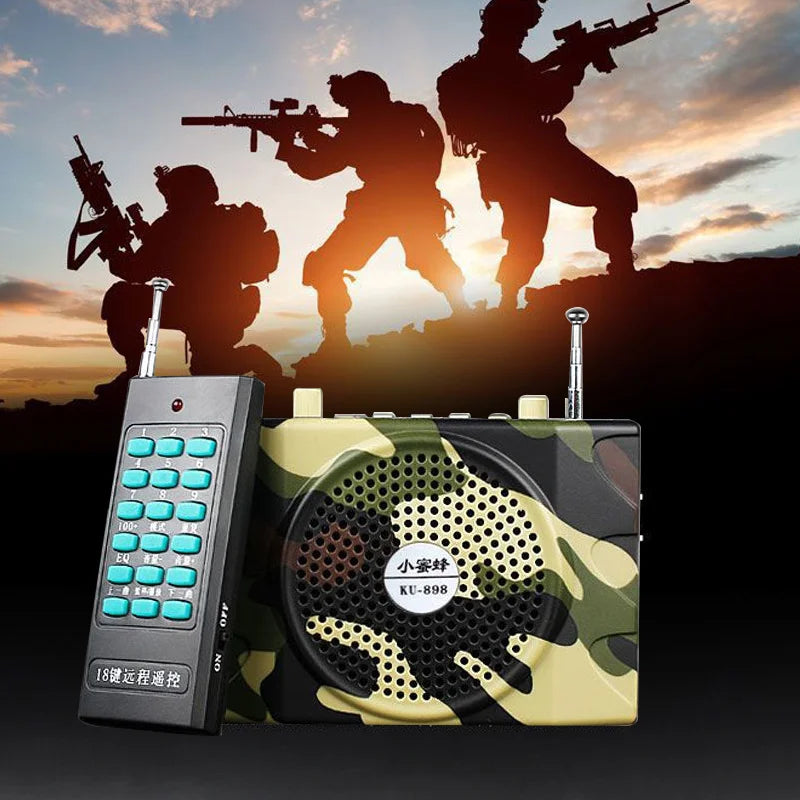 Multi-Function 48W Hunting Bait Calling Speaker Kit Loudspeaker