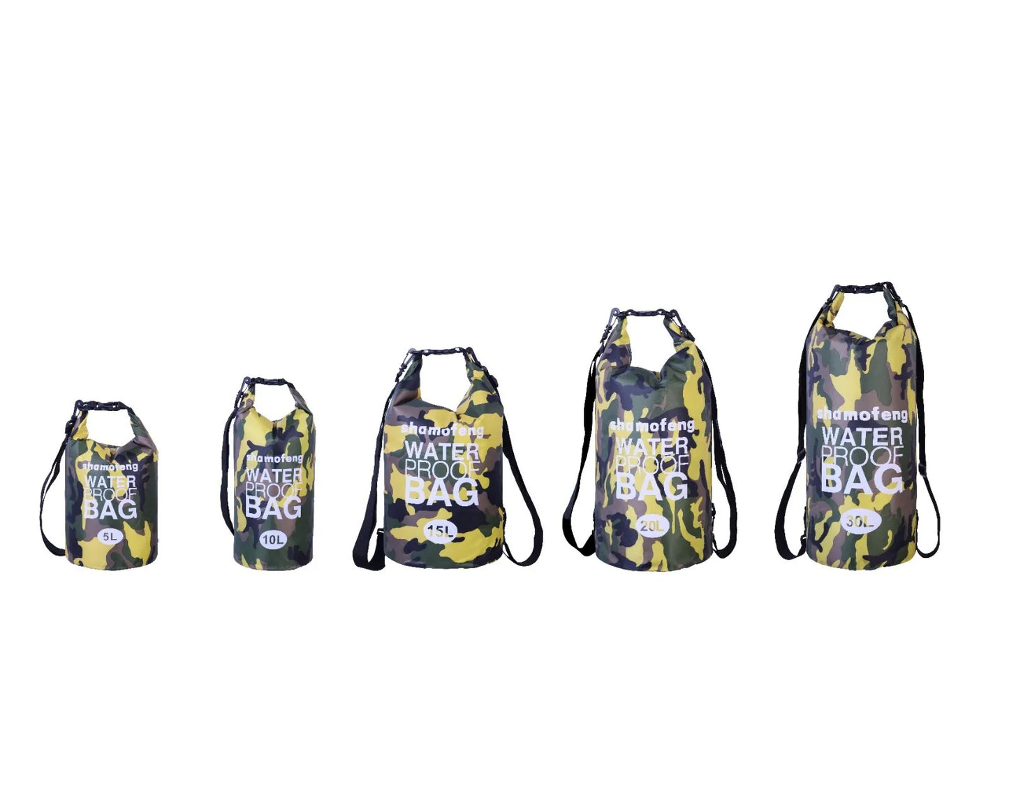 Waterproof Dry Bag Combo 20L 30L Roll Top Dry Storage Bag