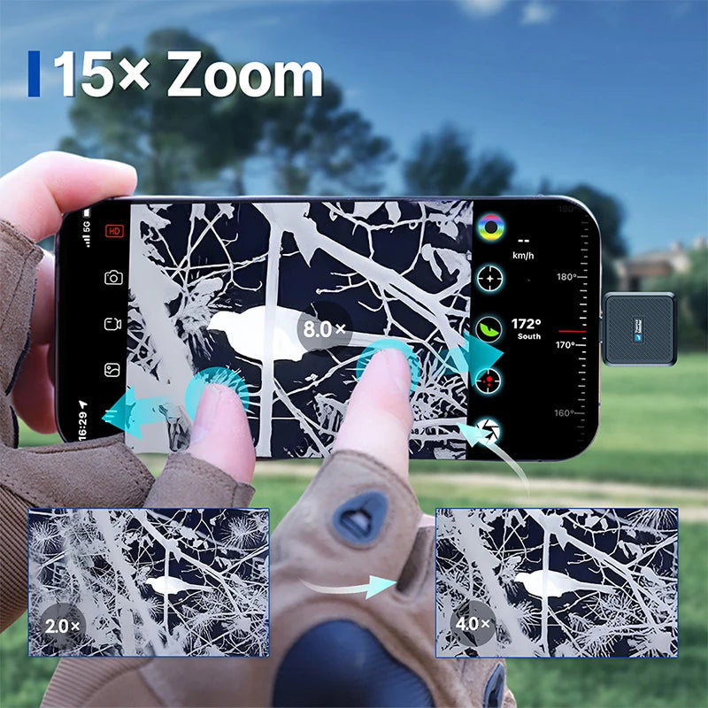 Thermal Imager for Hunting Deer 1579 Yards T2PRO Monocular