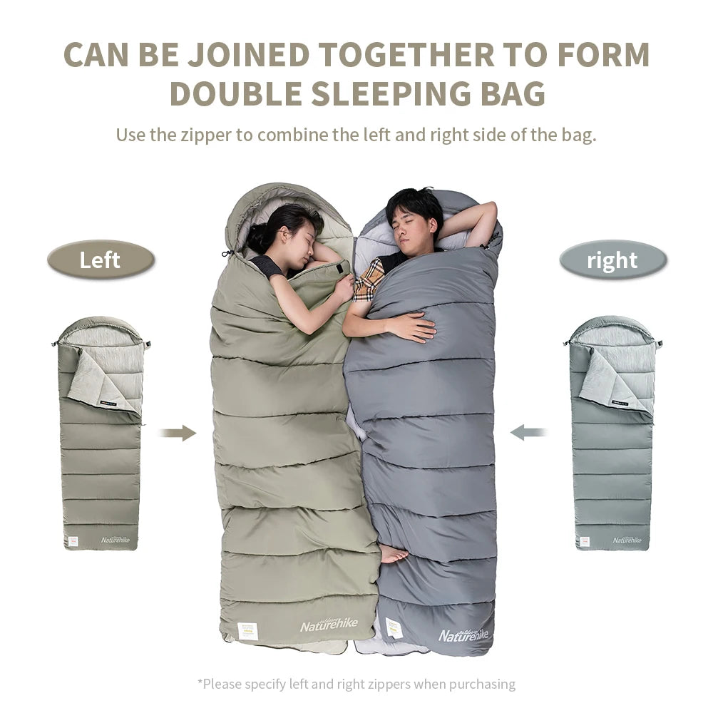 Naturehike Sleeping Bag M180 Lightweight M300 Double M400 Winter