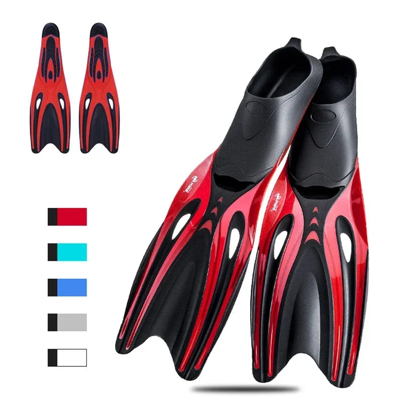 Professional Adult Flexible Comfort TPR Non-Slip Swim Fins
