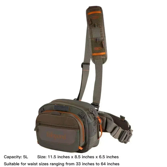 Waist Pack Fly Fishing Chest Pack Wader Belt Wading Sling