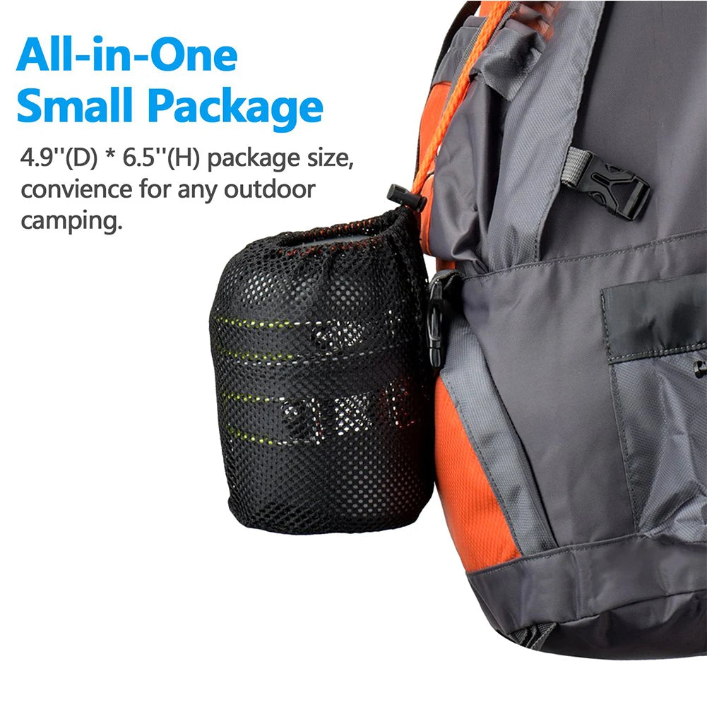 Outdoor Camping Hiking Cookware Tableware Picnic Pot Kit