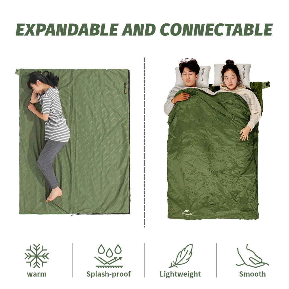 Naturehike Sleeping Bag Ultralight LW180 Waterproof Cotton
