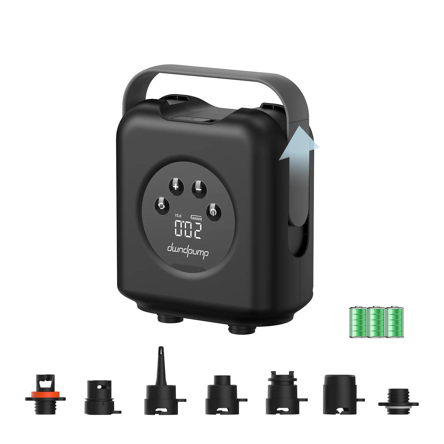 Paddle Board Pump Electric Portable Rechargeable SUP Pump 20PSI High Pressure Air Pump